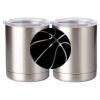 10 oz. Silver Stainless Steel Short Tumbler Thumbnail