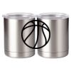 10 oz. Silver Stainless Steel Short Tumbler Thumbnail