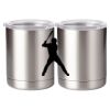 10 oz. Silver Stainless Steel Short Tumbler Thumbnail