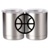 10 oz. Silver Stainless Steel Short Tumbler Thumbnail