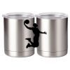 10 oz. Silver Stainless Steel Short Tumbler Thumbnail