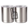 10 oz. Silver Stainless Steel Short Tumbler Thumbnail