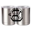 10 oz. Silver Stainless Steel Short Tumbler Thumbnail