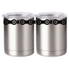 10 oz. Silver Stainless Steel Short Tumbler Thumbnail