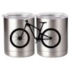 10 oz. Silver Stainless Steel Short Tumbler Thumbnail
