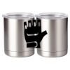 10 oz. Silver Stainless Steel Short Tumbler Thumbnail