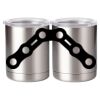 10 oz. Silver Stainless Steel Short Tumbler Thumbnail