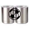 10 oz. Silver Stainless Steel Short Tumbler Thumbnail