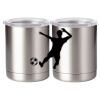 10 oz. Silver Stainless Steel Short Tumbler Thumbnail