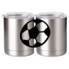 10 oz. Silver Stainless Steel Short Tumbler Thumbnail