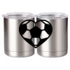 10 oz. Silver Stainless Steel Short Tumbler Thumbnail