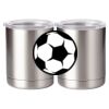 10 oz. Silver Stainless Steel Short Tumbler Thumbnail