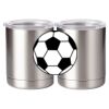 10 oz. Silver Stainless Steel Short Tumbler Thumbnail