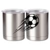 10 oz. Silver Stainless Steel Short Tumbler Thumbnail
