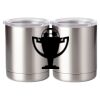 10 oz. Silver Stainless Steel Short Tumbler Thumbnail