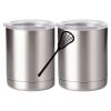 10 oz. Silver Stainless Steel Short Tumbler Thumbnail