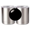 10 oz. Silver Stainless Steel Short Tumbler Thumbnail