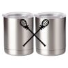 10 oz. Silver Stainless Steel Short Tumbler Thumbnail