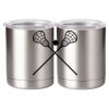 10 oz. Silver Stainless Steel Short Tumbler Thumbnail