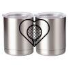 10 oz. Silver Stainless Steel Short Tumbler Thumbnail