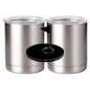 10 oz. Silver Stainless Steel Short Tumbler Thumbnail