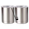 10 oz. Silver Stainless Steel Short Tumbler Thumbnail
