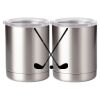 10 oz. Silver Stainless Steel Short Tumbler Thumbnail