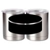 10 oz. Silver Stainless Steel Short Tumbler Thumbnail