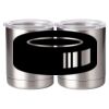 10 oz. Silver Stainless Steel Short Tumbler Thumbnail