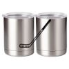 10 oz. Silver Stainless Steel Short Tumbler Thumbnail