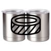 10 oz. Silver Stainless Steel Short Tumbler Thumbnail