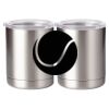 10 oz. Silver Stainless Steel Short Tumbler Thumbnail