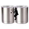 10 oz. Silver Stainless Steel Short Tumbler Thumbnail