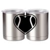 10 oz. Silver Stainless Steel Short Tumbler Thumbnail