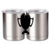 10 oz. Silver Stainless Steel Short Tumbler Thumbnail