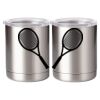10 oz. Silver Stainless Steel Short Tumbler Thumbnail