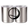 10 oz. Silver Stainless Steel Short Tumbler Thumbnail
