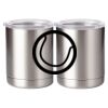 10 oz. Silver Stainless Steel Short Tumbler Thumbnail