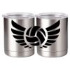 10 oz. Silver Stainless Steel Short Tumbler Thumbnail