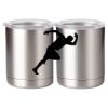 10 oz. Silver Stainless Steel Short Tumbler Thumbnail