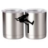 10 oz. Silver Stainless Steel Short Tumbler Thumbnail