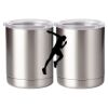 10 oz. Silver Stainless Steel Short Tumbler Thumbnail