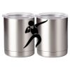 10 oz. Silver Stainless Steel Short Tumbler Thumbnail