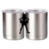 10 oz. Silver Stainless Steel Short Tumbler Thumbnail