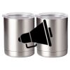 10 oz. Silver Stainless Steel Short Tumbler Thumbnail
