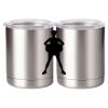 10 oz. Silver Stainless Steel Short Tumbler Thumbnail