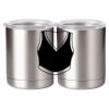 10 oz. Silver Stainless Steel Short Tumbler Thumbnail