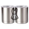 10 oz. Silver Stainless Steel Short Tumbler Thumbnail