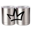 10 oz. Silver Stainless Steel Short Tumbler Thumbnail