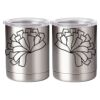 10 oz. Silver Stainless Steel Short Tumbler Thumbnail